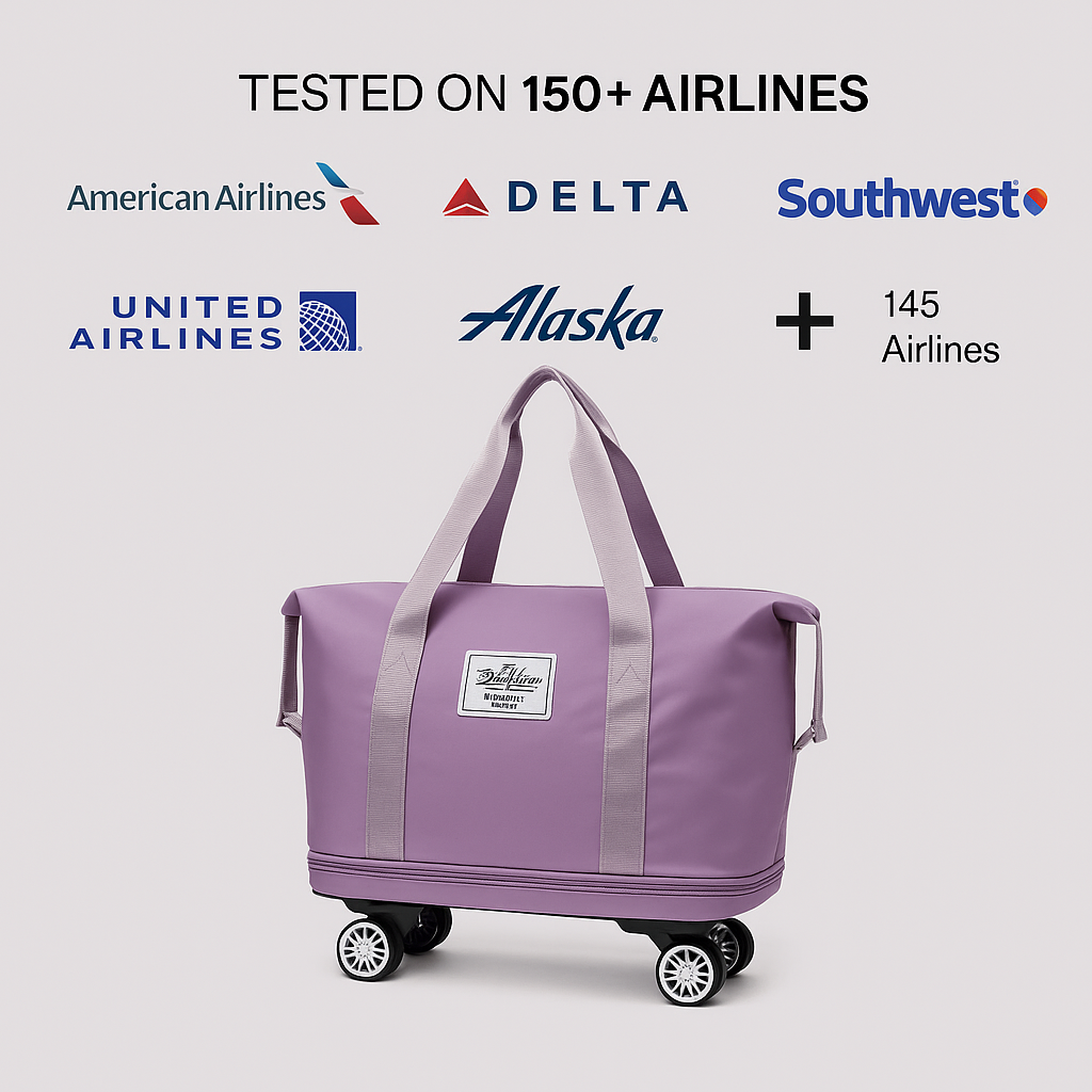 Klarson™ Expandable Bag with Wheels