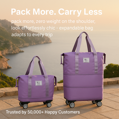 Klarson™ Expandable Bag with Wheels