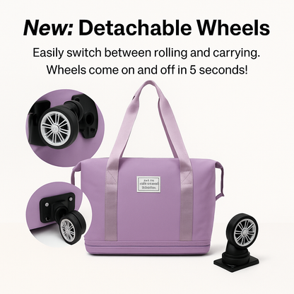Klarson™ Expandable Bag with Wheels