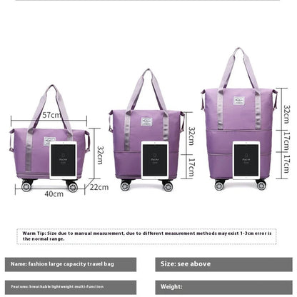 Klarson™ Expandable Bag with Wheels