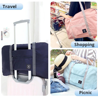 Foldable Multi-function Airplane Handbag