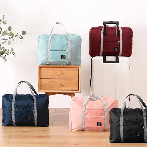 Foldable Multi-function Airplane Handbag