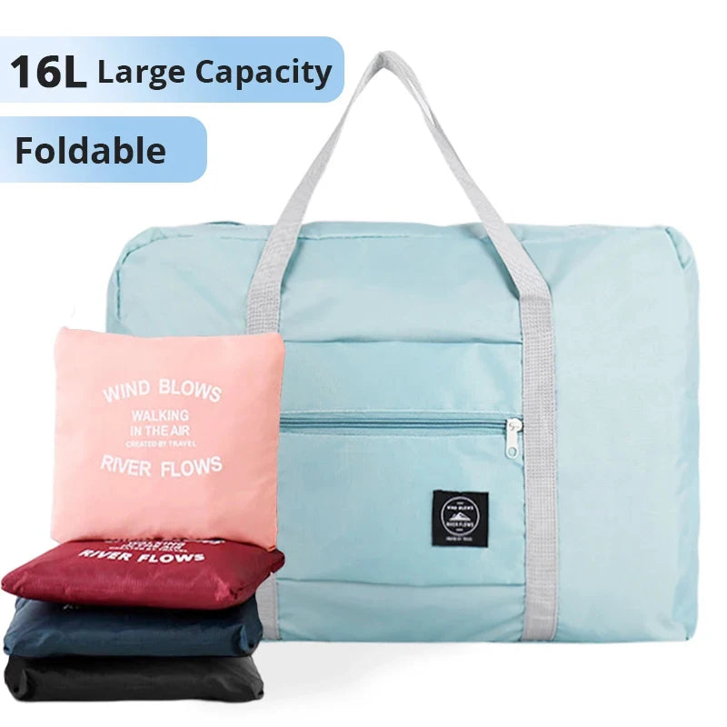 Foldable Multi-function Airplane Handbag